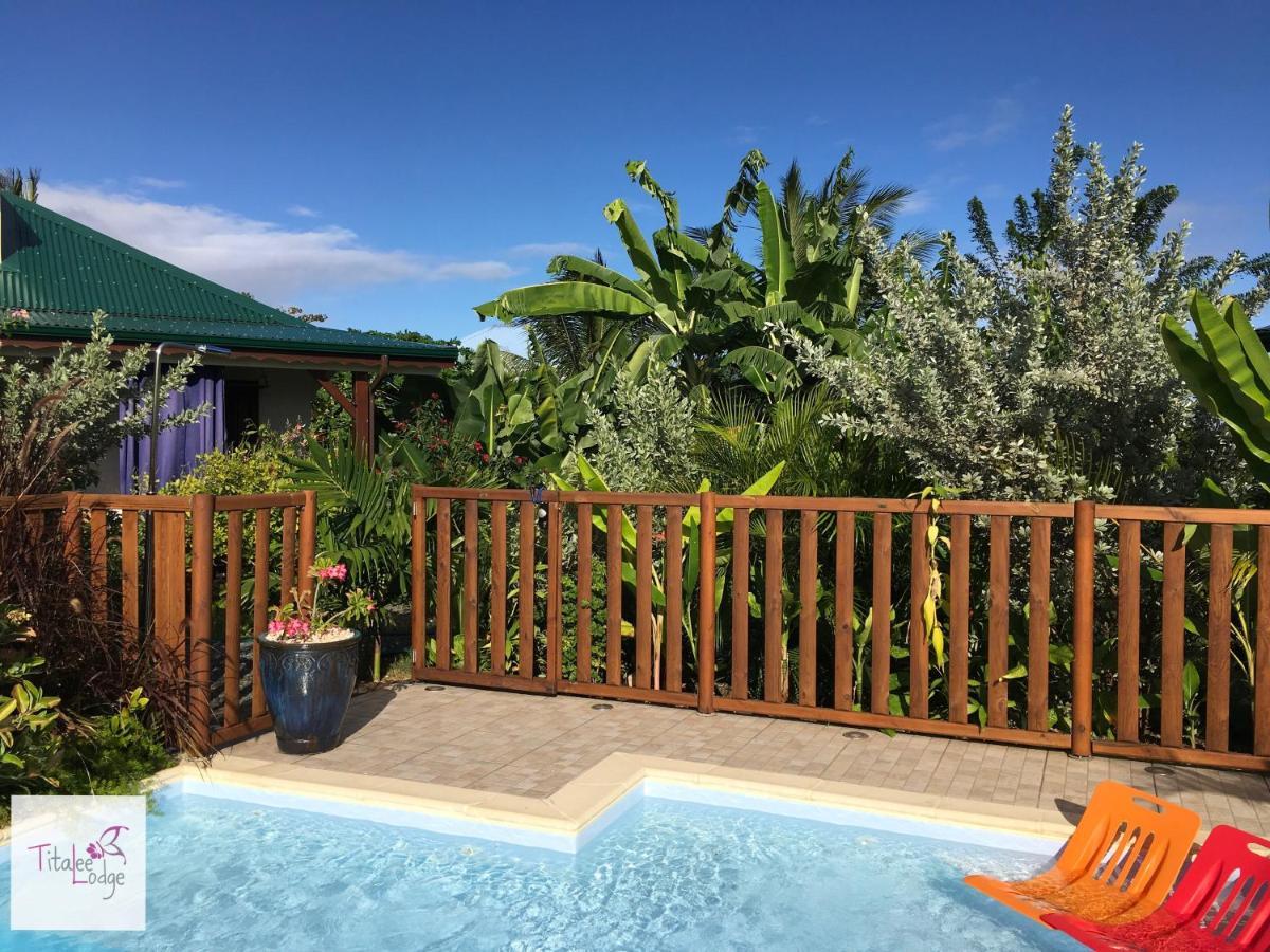 סן-פרנסואה Titalee Lodge 3 Villas Autour D'Une Piscine מראה חיצוני תמונה